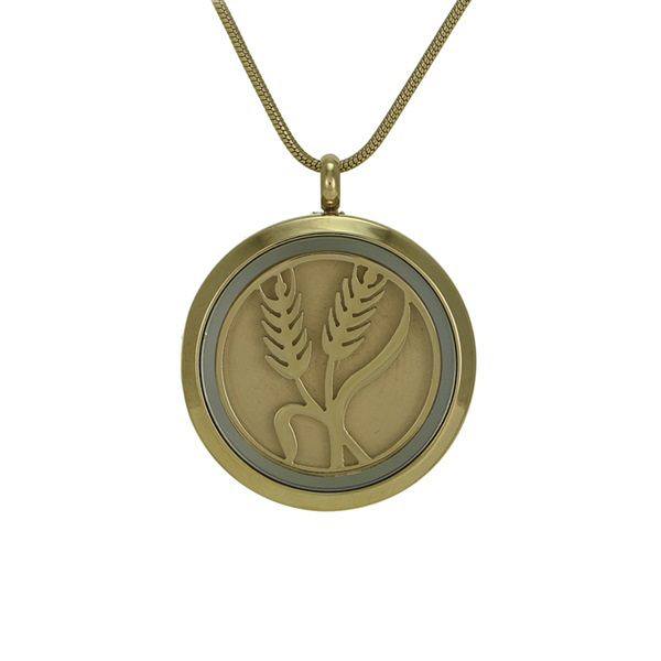 Classic Wheat Cremation Pendant